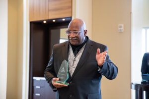 Dr. Ellis Frazier, Winner of the 25th Anniversary Award