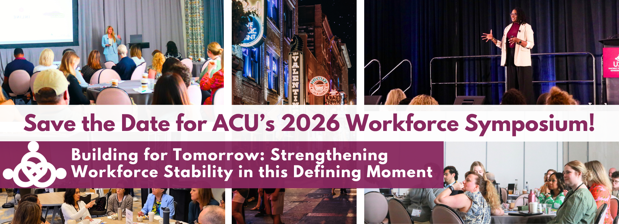 Save the Date for ACU's 2026 Workforce Symposium!