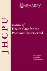 Journal of Health Care for the Poor and Underserved